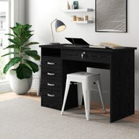 Escritorio Moderno Nakayama Negro R&R MUEBLES