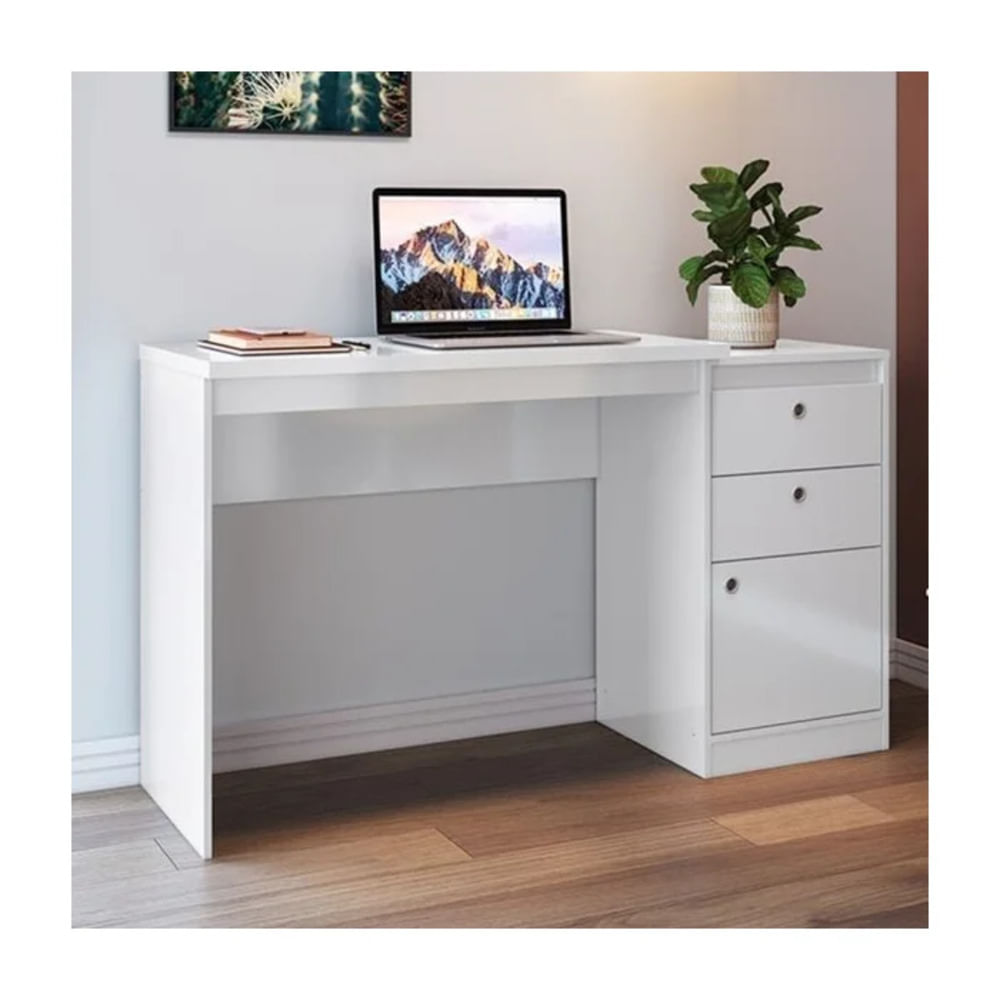 Escritorio Moderno Hanaki Blanco R&R MUEBLES