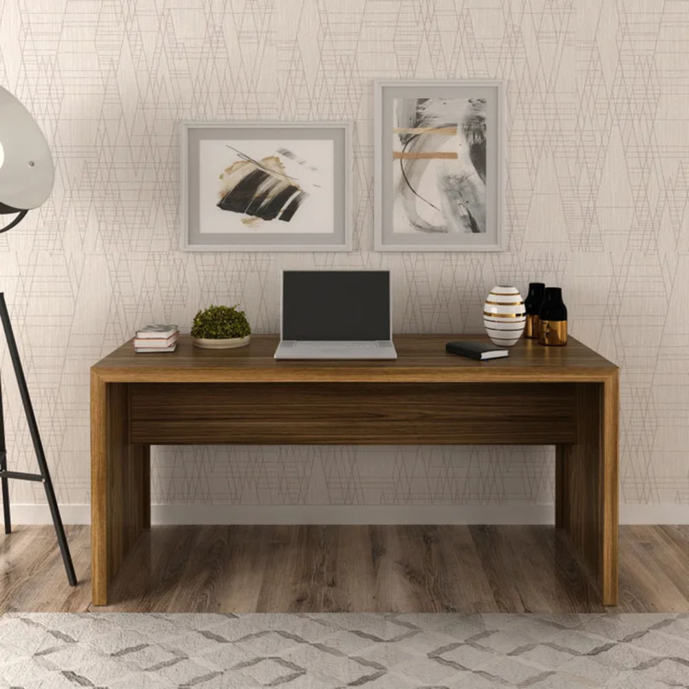 Escritorio Moderno Minaki Marrón R&R MUEBLES