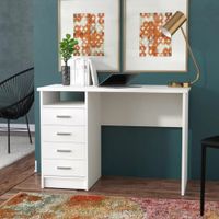 Escritorio Moderno Tonaki Blanco R&R MUEBLES