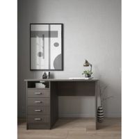 Escritorio Moderno Tonaki Chocolate R&R MUEBLES