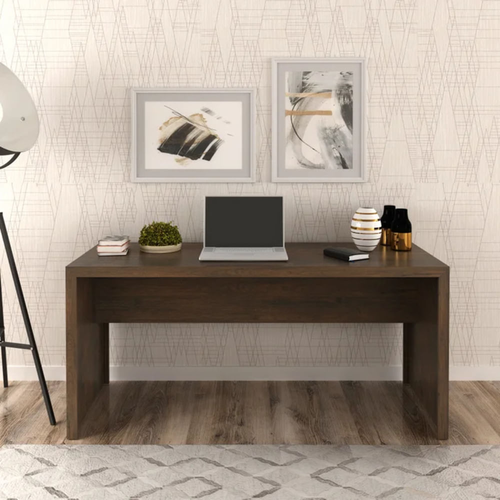 Escritorio Moderno Minaki Negro R&R MUEBLES