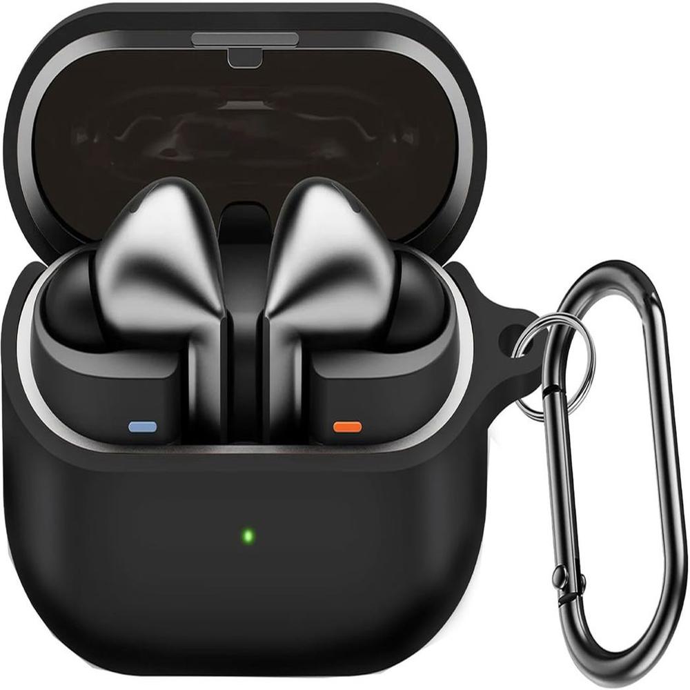 Funda de Silicona Para Samsung Buds 3 / Buds 3 Pro - Negro