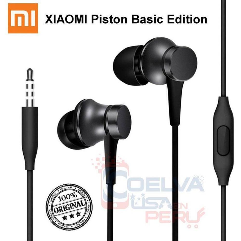 Audífonos Xiaomi Piston Fresh HSEJ03JY In-Ear Micrófono - Negro