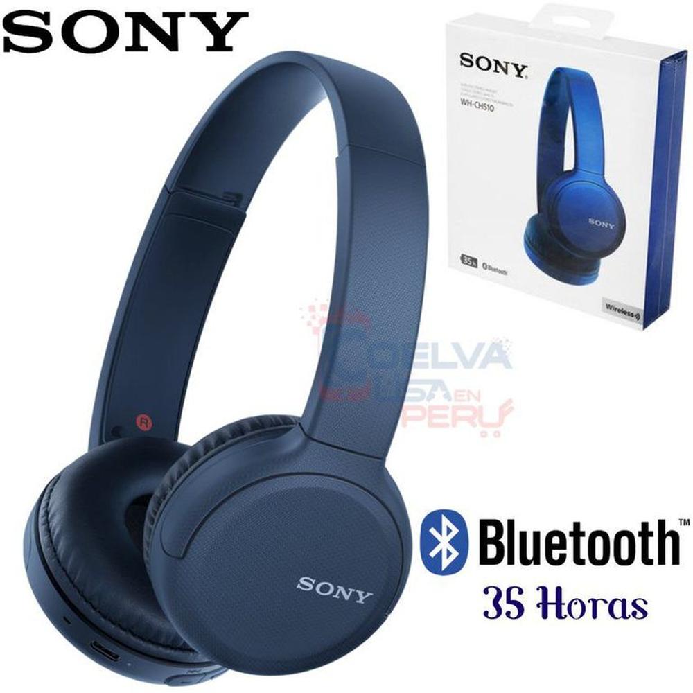Sony WH-CH510 Audífono Bluetooth 35 Horas NFC Edición Limitada - Azul