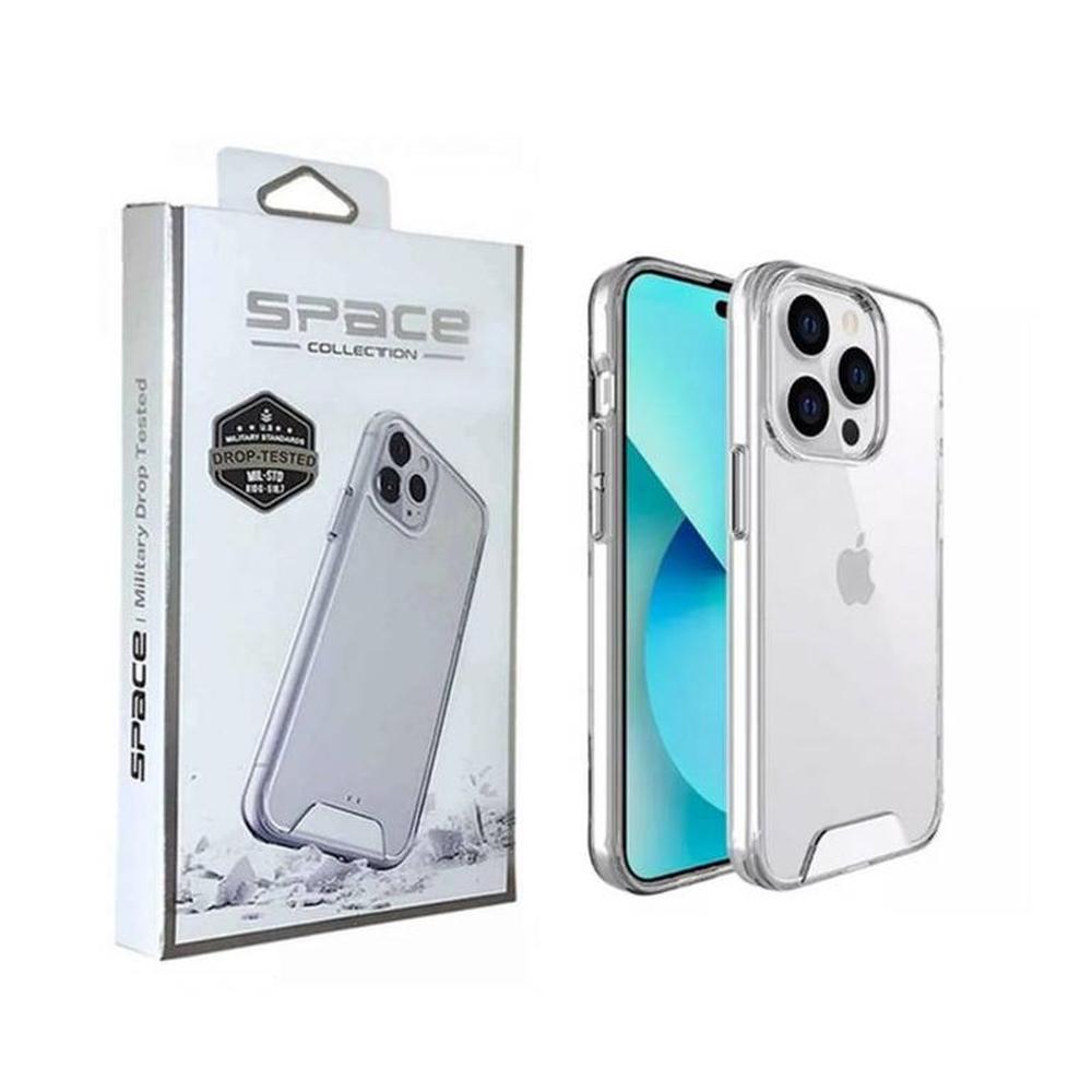 Case Funda Space Anticaida para iPhone 15 Pro Max - Transparente