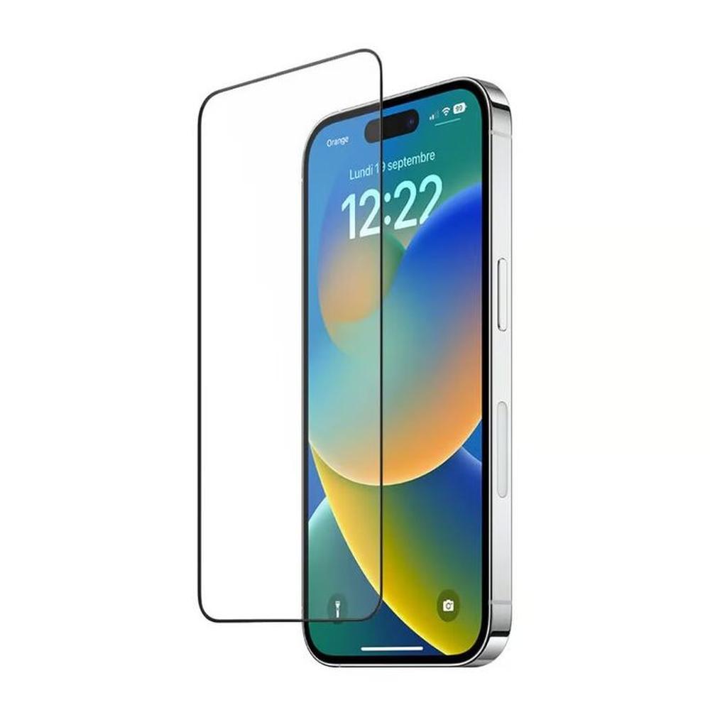 MICA DE VIDRIO DE PANTALLA COMPLETA PARA IPHONE 16 PRO MAX