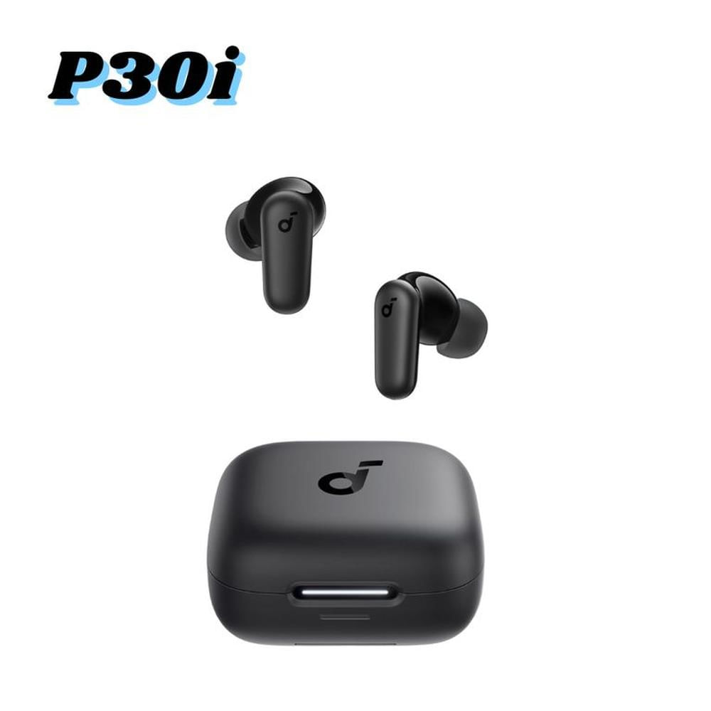 Audífonos Bluetooth Soundcore P30i con Sonido Potente y ANC - Negro