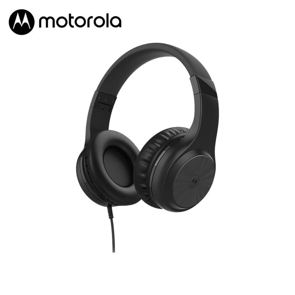 Audífono Motorola Moto XT120 Negro con Micrófono Plegado Compacto