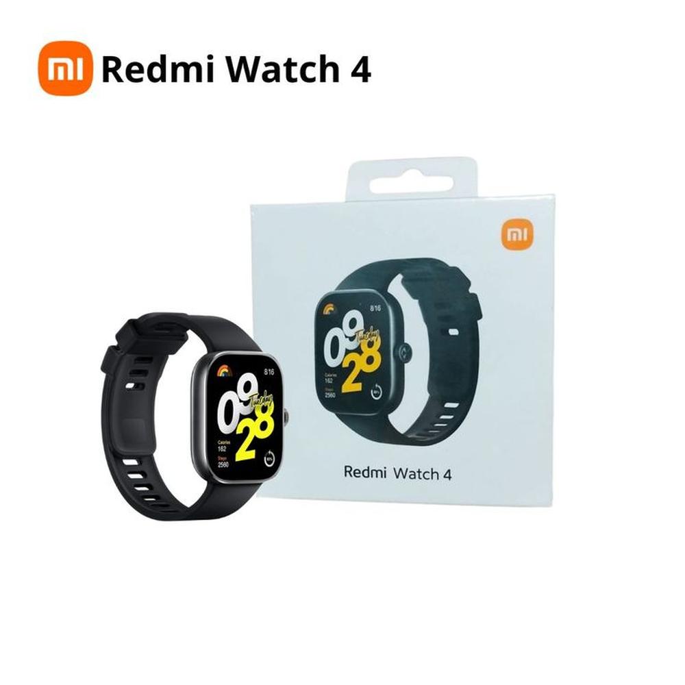 Smartwatch Xiaomi Redmi Watch 4 Recibe Llamadas por Bluetooth 5.3 - BK