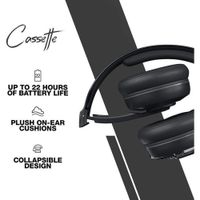 Audífonos Bluetooth Skullcandy Cassette Remix Your Style 22 hrs. Negro