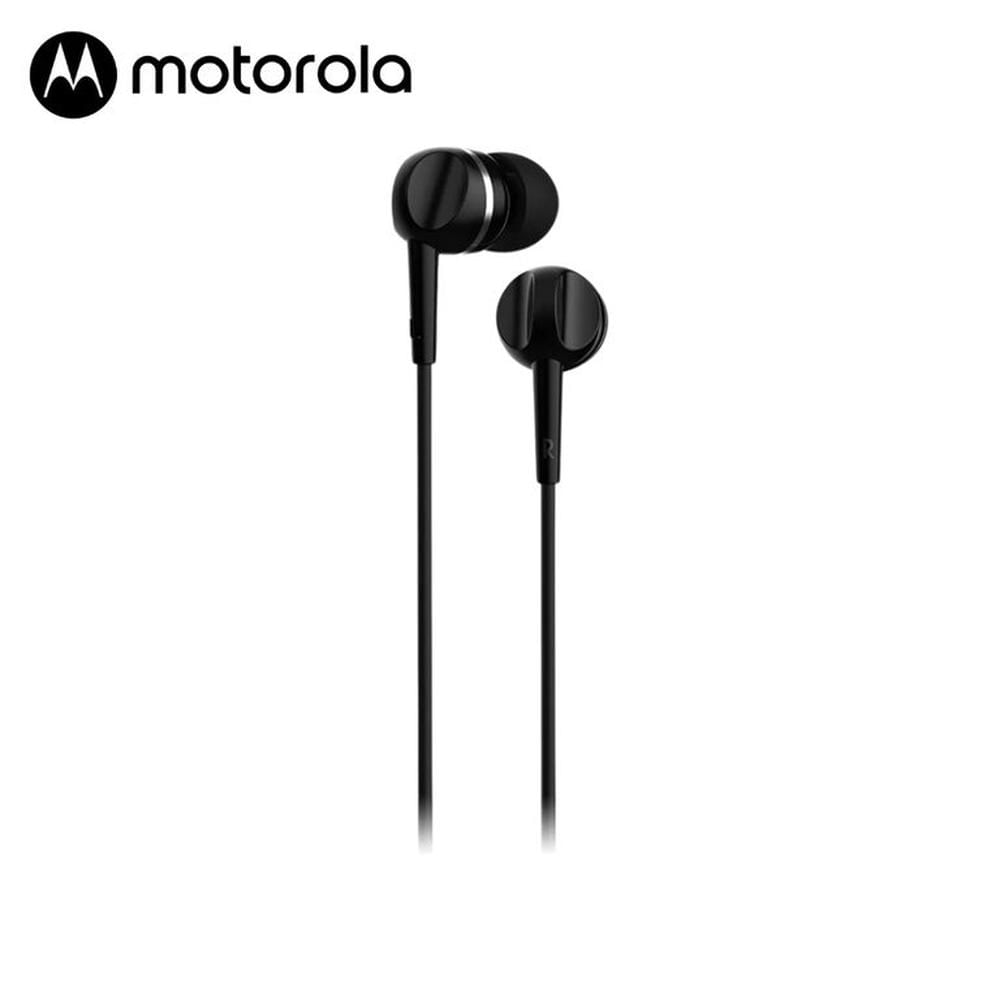Audífono Motorola Earbuds 105 Negro In-Ear con Micrófono Clear Sound