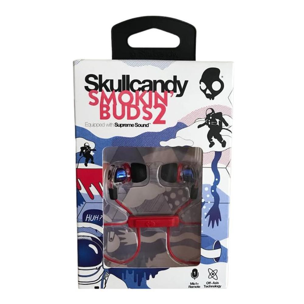 Audífono Alámbrico Skullcandy Smokin Buds 2 con Micrófono Integrado-AR