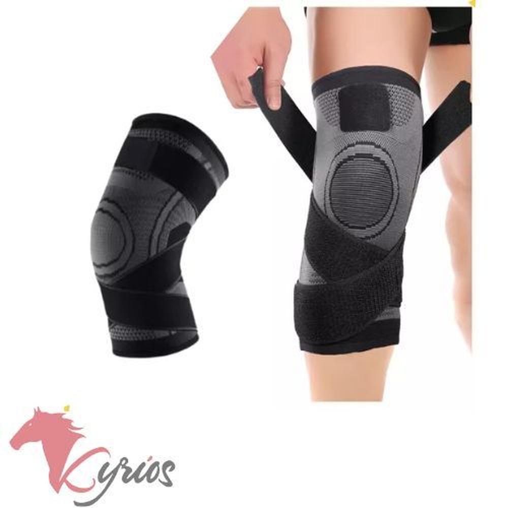 Rodilleras Elásticas Con Banda Ajustable De Compresion