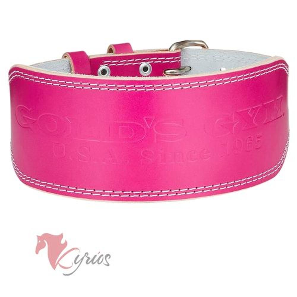 Correa Rosado Para Gym de Cuero Talla XS