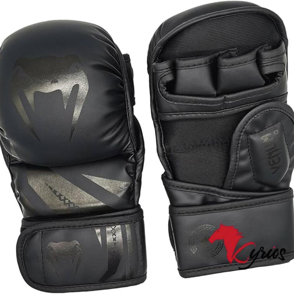 Guantes Sparring Venum Talla L Negro + Bucal Everlast