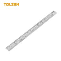 REGLA DE ACERO INOXIDABLE 300X25X1MM TOLSEN 35026
