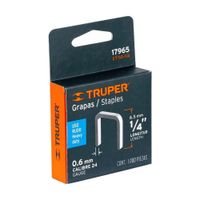 Caja con 1000 grapas 14 corona 107 mm para ET-50 Truper - 17965