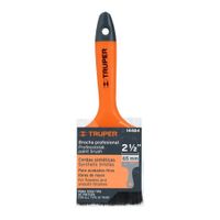 Brocha profesional de 2-12 con mango de plástico Truper - 14484
