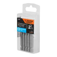 Estuche con 5 puntas hexagonales de 5 mm largo 2 Truper - 12699