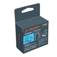 Caja con 1000 grapas 916 corona 107 mm para ET-50 Truper - 17969