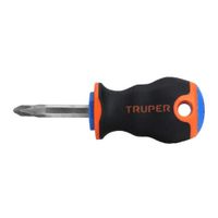 Desarmador de cruz 14 x 1-12 mango Comfort Grip Truper - 14073