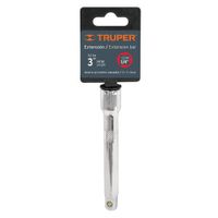 Extensión de 3 para ratchet para dados encastre 14 Truper - 13218