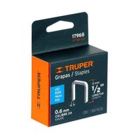 Caja con 1000 grapas 12 corona 107 mm para ET-50 Truper - 17968