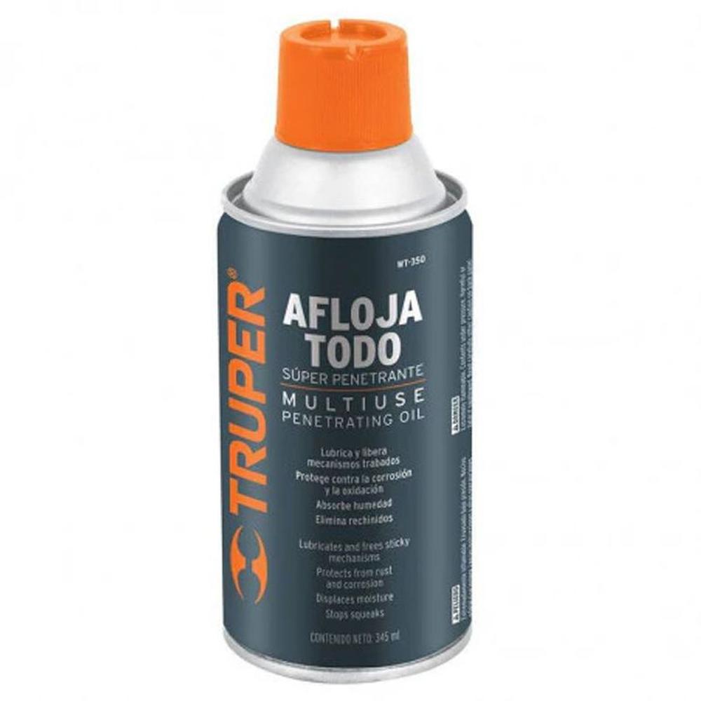 Aceite aflojatodo en aerosol de 345 ml Truper - 13470