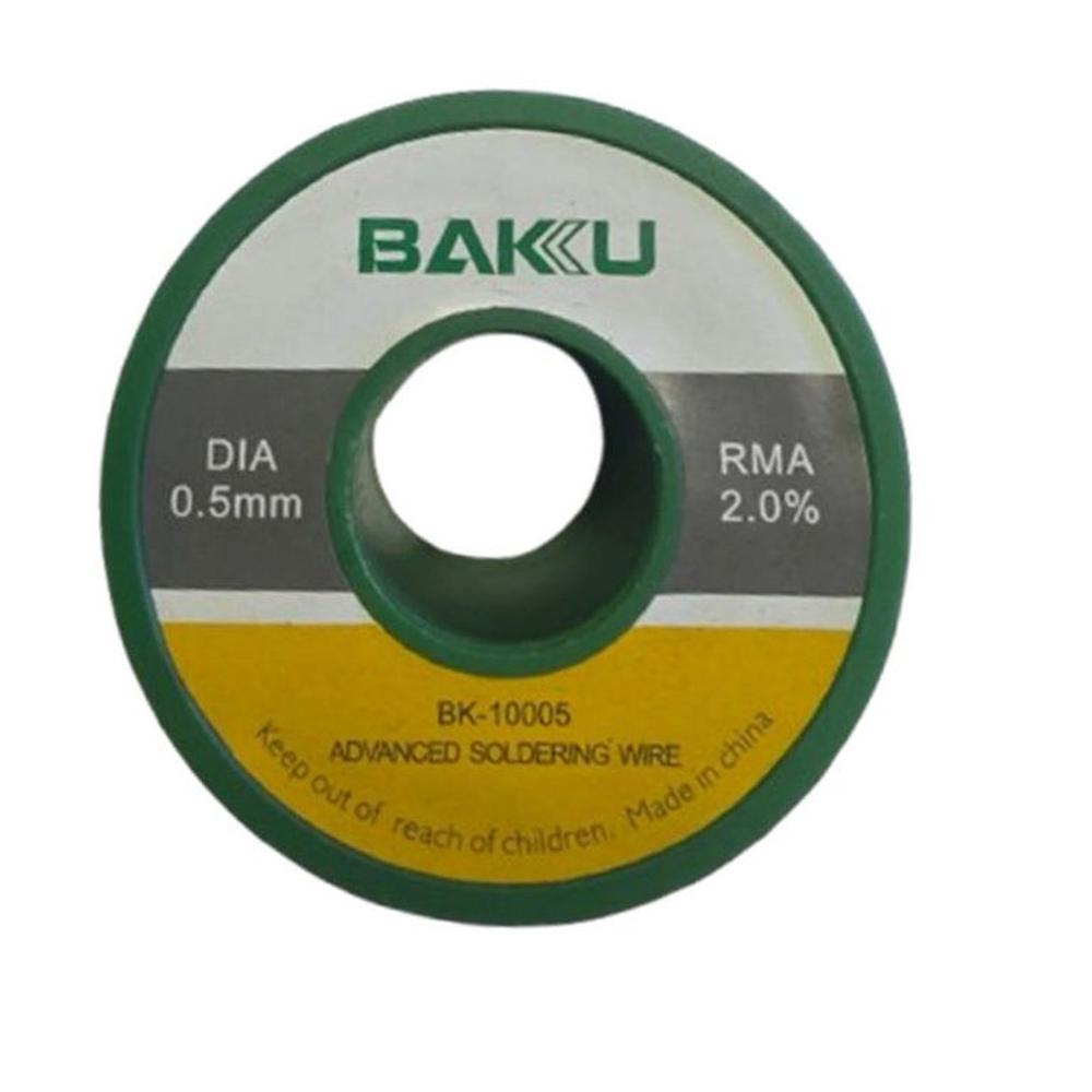 Rollo de Estaño Baku 05mm 50 gr BK-10005