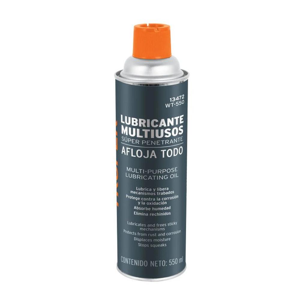 Aflojatodo Aceite multiusos en aerosol 550ml 19oz Truper - 13472