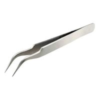 Pinza De Precisión Curva Antiestática Goot TS-15