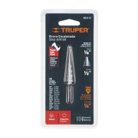 Broca escalonada óxido negro 13 escalones 18 a 12” Truper - 12122