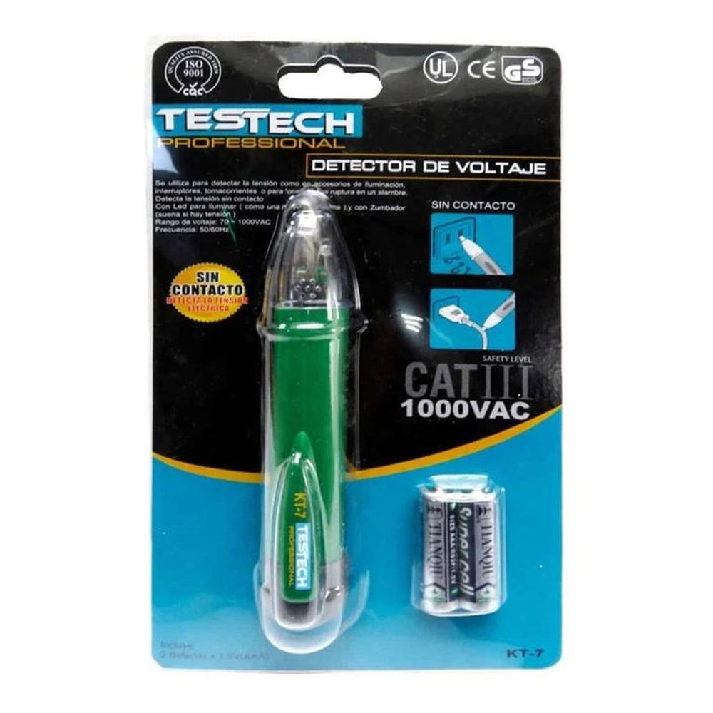 Detector De Voltaje Testech Kt-7