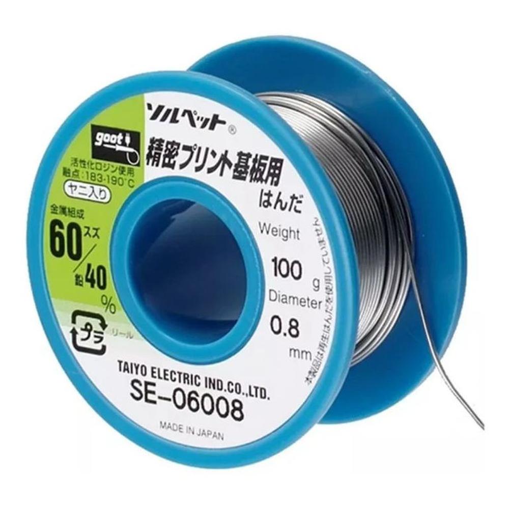 Estaño Goot 6040 De 08mm SE-06008