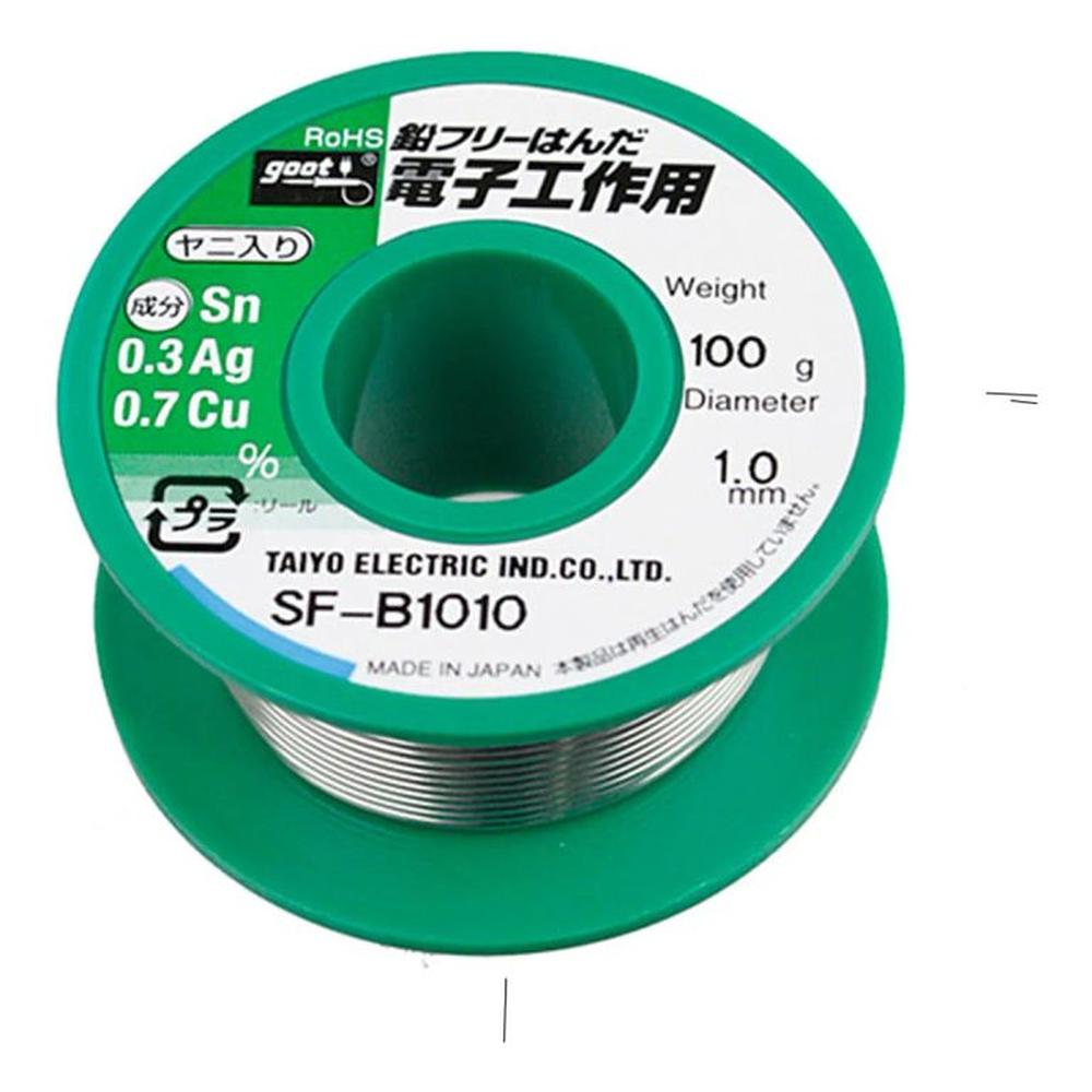 Rollo De Estaño 10mm 100g Sn Ag Cu Goot SF-B1010
