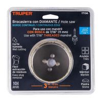 Brocasierra diamante 3 borde continuo Truper - 17136