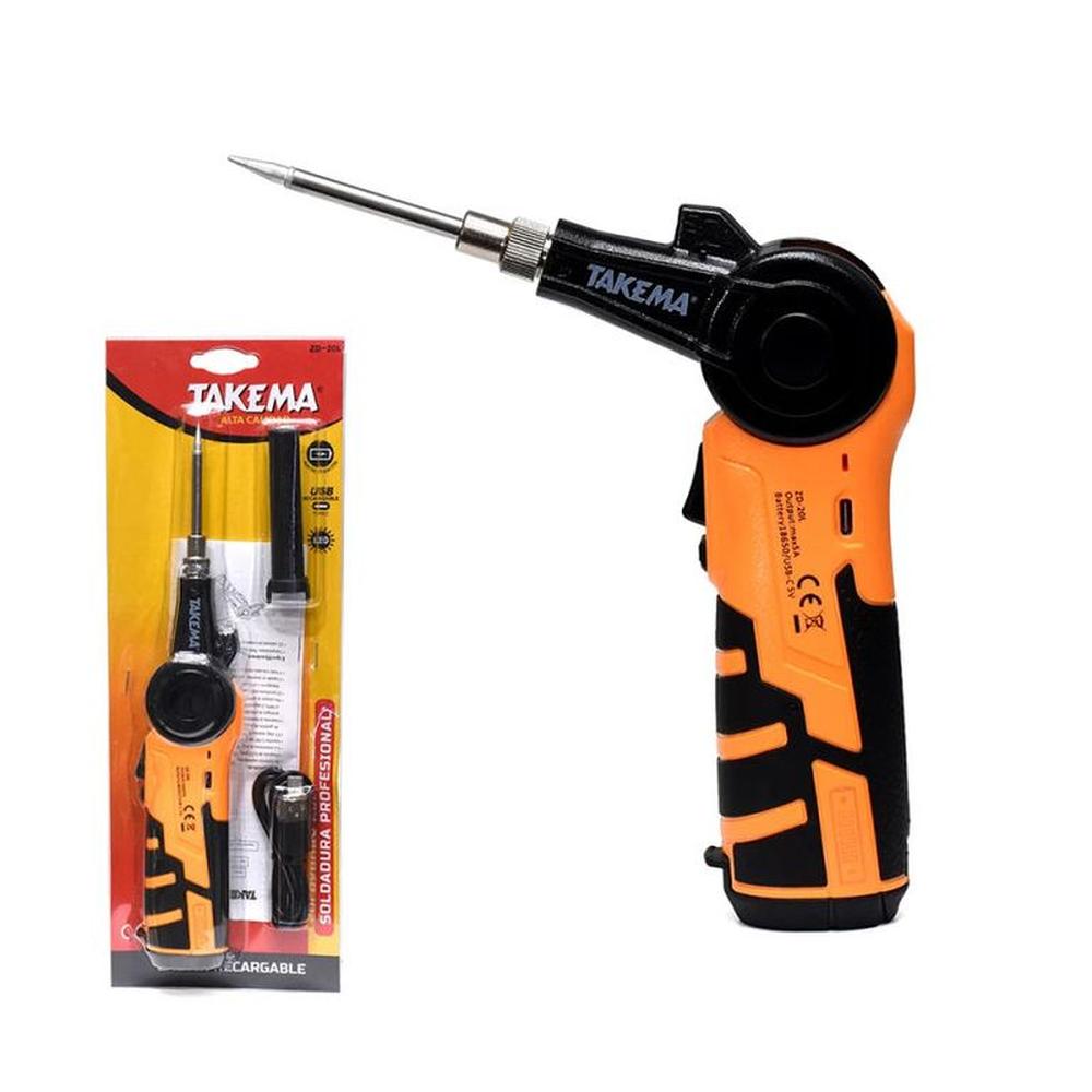 CAUTIN RECARGABLE TIPO C 16W TAKEMA ZD-20L