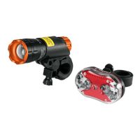 Juego De Linterna Delantera Y Trasera Para Bicicleta Truper - 16798