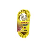 Extension De Toma Corrientes Con 3 Tomas30 Metros Opalux OP-FL1230