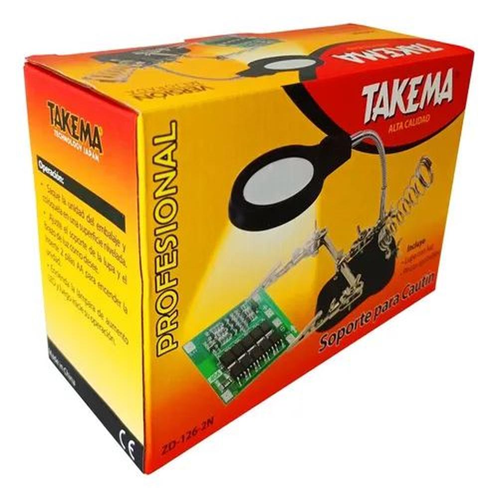 Soporte Con Lupa Para Circuitos Takema ZD-126-2