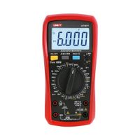MULTIMETRO AUTOMOTRIZ TRUE RMS 1000V ACDC UNI-T UT-107+