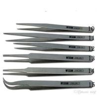 Pinzas Antiestáticas Acero Inox 8pzs Ts-10 - Ts-17 Goot