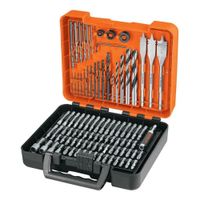 Juego De 100 Brocas Y Puntas En Estuche Plástico Truper - 100872