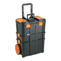 Caja pherramienta de 19x25 cruedas 3 en 1 desmontable - 102644