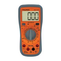 Multitester Digital Profesional Truper (automotriz) Mut-105, - 10403