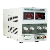 Fuente Alimentación Regulable + Cables Bk305d 0-30v 5 A