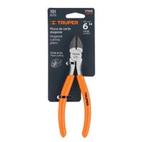 Alicate De Corte Diagonal De 6 Pulgadas Mango Pvc Truper 17312