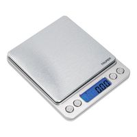 BASE-05B Báscula digital de precisión de bolsillo 500g Truper - 102316
