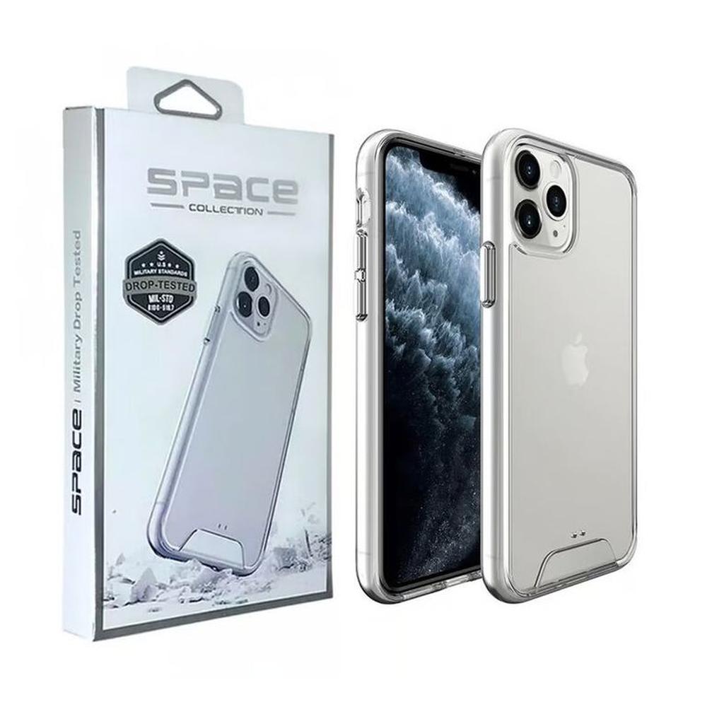 Case Funda Space Anticaida para iPhone 11 Pro Max - Transparente